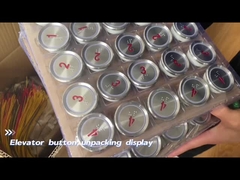 37.2mm Okrągły przycisk windy