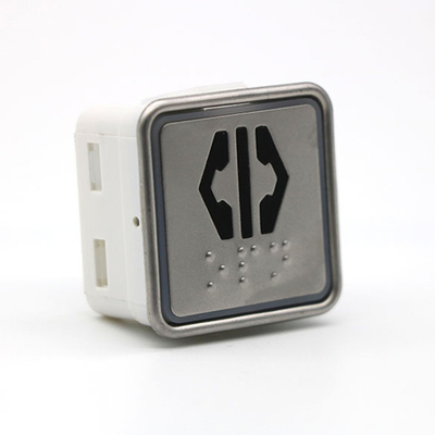 Lift Parts 32.5mm Square Elevator Control Buttons Elevator Push Button For Call LOP COP With Braille
