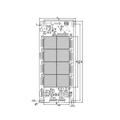 Lift Spare Parts Dot Matrix Display Module For Elevator led dot matrix display elevator