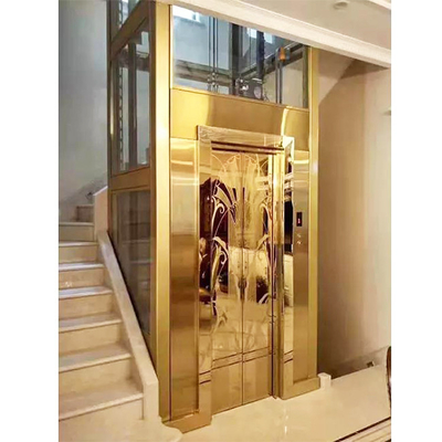 1.0 To 4.0m/S Elderly People Smart Home Villa Elevator 1600KG Hydraulic Lift For Villas