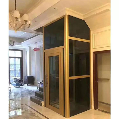1.0 To 4.0m/S Elderly People Smart Home Villa Elevator 1600KG Hydraulic Lift For Villas