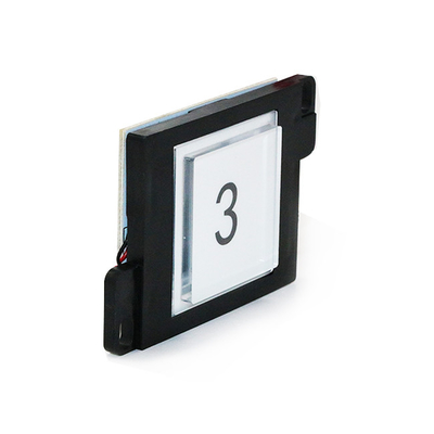 Acrylic Push Button Touchless Red Blue White Light Elevator LOP Button Panel Outside