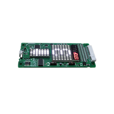 Manufacturers White LED DC24V Lift Elevator Parts Cop Panel Dot Matrix Display Hall Indicator Board