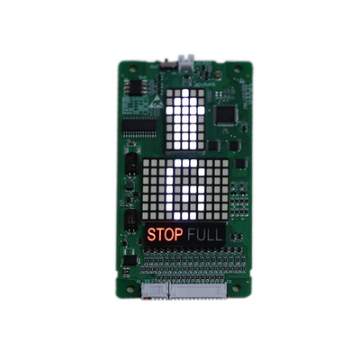 Manufacturers White LED DC24V Lift Elevator Parts Cop Panel Dot Matrix Display Hall Indicator Board