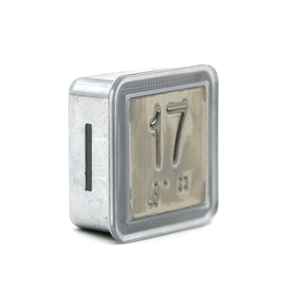 12V 27mm Square Push Button Alarm Button In Elevator Car Operating Panel